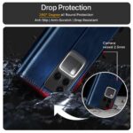 Shock Proof Flip Cover Back Case for Vivo V30 Pro | Magnetic Wallet Leather Case with Stand - Image 5