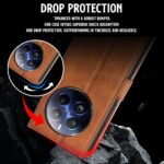 Shock Proof Flip Cover Back Case for Realme 12 Pro | Magnetic Wallet Leather Case with Stand - Image 5