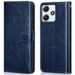 Shock Proof Flip Cover Back Case for Mi Redmi 12 5G | Magnetic Wallet Leather Case with Stand