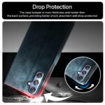 Shock Proof Flip Cover Back Case for Samsung Galaxy M34 5G | Magnetic Wallet Leather Case with Stand - Image 8