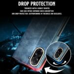 Shock Proof Flip Cover Back Case for Redmi A5 | Magnetic Wallet Leather Case with Stand - Image 6