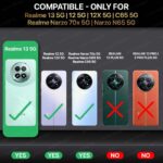 Shock Proof Flip Cover Back Case for Realme 13 5G | Magnetic Wallet Leather Case with Stand - Image 2