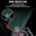 Shock Proof Flip Cover Back Case for Samsung Galaxy A22 5G | Magnetic Wallet Leather Case with Stand - Image 6