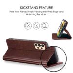 Shock Proof Flip Cover Back Case for Samsung Galaxy A33 5G | Magnetic Wallet Leather Case with Stand - Image 5
