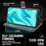 Shock Proof Flip Cover Back Case for Redmi Note 10 Lite | Magnetic Wallet Leather Case with Stand - Image 5