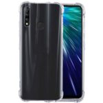 Flexible Shockproof Crystal Clear TPU Back Cover Case Full Protection with Cushioned Edges Clear TPU Back Case Cover for Vivo Z1 Pro - Transparent - Image 3