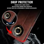 Shock Proof Flip Cover Back Case for Realme Narzo 60 Pro | Magnetic Wallet Leather Case with Stand - Image 6