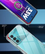 Crystal Clear Transparent Back Case Cover for Tecno Spark 8 Pro | Full Device & Camera Protection Shockproof TPU Silicone Back Cover Case Transparent - Image 5