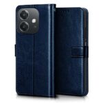 Shock Proof Flip Cover Back Case for Oppo A3X 5G | Magnetic Wallet Leather Case with Stand - Image 3