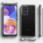 kelpuj Crystal Clear TPU Back Cover for Compatible with Samsung Galaxy A23 5G / A23 4G | Flexible Shockproof Case with Cushioned Edges Transparent - Image 7