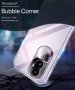 Crystal Clear Transparent Back Case Cover for Oppo Reno 10 Pro Plus 5G | Full Device & Camera Protection Shockproof TPU | Flexible Silicone Back Cover Case Transparent - Image 4