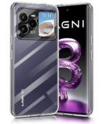 Crystal Clear Transparent Back Case Cover for Lava Agni 3 5G | Full Device & Camera Protection Shockproof TPU | Flexible Silicone Back Cover Case Transparent - Image 2