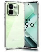 Crystal Clear Transparent Back Case Cover for iQOO Z9x 5G | Full Device & Camera Protection Shockproof TPU | Flexible Silicone Back Cover Case Transparent - Image 3