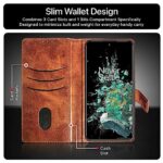 Shock Proof Flip Cover Back Case for 1+ Oneplus 10T 5G | Magnetic Wallet Leather Case with Stand - Image 5