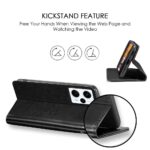 Shock Proof Flip Cover Back Case for Poco F5 5G | Magnetic Wallet Leather Case with Stand - Image 5