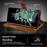 Shock Proof Flip Cover Back Case for 1+ Oneplus 10T 5G | Magnetic Wallet Leather Case with Stand - Image 8