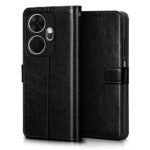 Shock Proof Flip Cover Back Case for Itel P55 Plus 4G | Magnetic Wallet Leather Case with Stand - Image 4