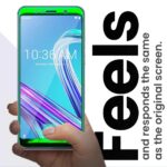 Tempered Glass Screen Protector for Asus Zenfone Max Pro M1  Pack of 2 | Case Friendly | Edge to Edge All Side Coverage | Easy Application with Installation Kit  Black - Image 5