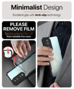 Shock Proof Clear Protective Back Case for Honor 90 5G - AirEDGE Technology | 360 Degree Camera Protection | Transparent Hybrid Back Case Mobile Cover - Black - Image 5