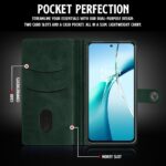 Shock Proof Flip Cover Back Case for 1+ Oneplus Nord Ce 4 Lite 5G | Magnetic Wallet Leather Case with Stand - Image 6