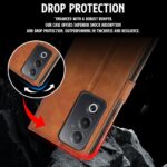 Shock Proof Flip Cover Back Case for Oppo A3 Pro 5G | Magnetic Wallet Leather Case with Stand - Image 5