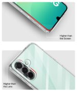 Crystal Clear Transparent Back Case Cover for Samsung Galaxy A26 5G | Full Device & Camera Protection Shockproof TPU | Flexible Silicone Back Cover Case Transparent - Image 8