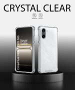 kelpuj Clear Back Cover Case for 1+ OnePlus Nord CE 5 5G | Shockproof Soft TPU Case | Cushioned Edges for Ultimate Protection Back Cover Case - Transparent - Image 4