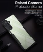 Back Case Mobile Cover for Samsung Galaxy M16 5G | (Hard | Hybrid PC + TPU | Full Armour Device & Camera Protection Samsung Galaxy M16 5G | Earthy Black - Image 5