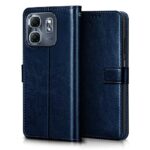 Shock Proof Flip Cover Back Case for Infinix Smart 9 Hd | Magnetic Wallet Leather Case with Stand - Image 2
