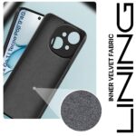 Back Cover for Tecno Spark Go 1 | Tecno Pop 9 4G | Ultra Slim Soft Rubberised Case | Inner Velvet Fabric Lining | Matte Silicone Flexible Mobile Case | Camera Protection - Black - Image 2