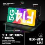 Shock Proof Flip Cover Back Case for Samsung Galaxy F14 5G | Magnetic Wallet Leather Case with Stand - Image 8