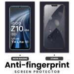 Unbreakable Nano Film Glass Screen Protector for Vivo T4 lite 5G | iQOO Z10 lite 5G | Y04 4G | Y19 5G | Y19e [ Flexible Like a Screen Guard, Harder Than a Tempered Glass ]  Pack of 2 Clear - Image 4