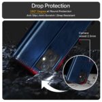 Shock Proof Flip Cover Back Case for Xiaomi Poco M5 | Magnetic Wallet Leather Case with Stand - Image 4