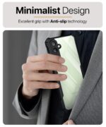 Shock Proof Clear Protective Back Case for Samsung Galaxy M16 5G | Galaxy F16 5G AirEDGE Technology | 360 Degree Camera Protection | Transparent Hybrid Back Case Mobile Cover Black - Image 8