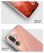 Transparent Back Cover Case for Samsung Galaxy M36 5G | Samsung Galaxy F36 5G | Raised Bumps for Full Device & Camera Protection Shockproof TPU Silicone Mobile Case Transparent - Image 5