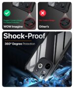 Shock Proof Flip Cover Back Case for Tecno Pop 9 5G | Magnetic Wallet Leather Case with Stand - Image 4