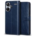 Shock Proof Flip Cover Back Case for Xiaomi Mi Redmi Note 13 Pro Plus 5G | Magnetic Wallet Leather Case with Stand - Image 4