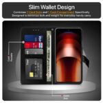 Shock Proof Flip Cover Back Case for Iqoo Neo 9 Pro 5G | Magnetic Wallet Leather Case with Stand - Image 4
