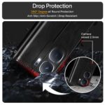 Shock Proof Flip Cover Back Case for Iqoo Neo 9 Pro 5G | Magnetic Wallet Leather Case with Stand - Image 5