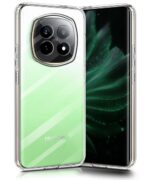 Crystal Clear Transparent Back Cover Case Compatible with Realme P2 Pro 5G Shockproof Flexible TPU Silicone Case with Full Body & Camera Protection Transparent - Image 2