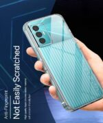 kelpuj Crystal Clear Transparent Back Case for Compatible with Tecno Spark 8 Pro | Shockproof TPU Silicone Cover | Full Body & Camera Protection Transparent - Image 6