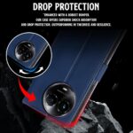 Shock Proof Flip Cover Back Case for Realme Narzo 60X 5G | Magnetic Wallet Leather Case with Stand - Image 4