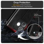 Shock Proof Flip Cover Back Case for Oppo A5 Pro 5G | Magnetic Wallet Leather Case with Stand - Image 4