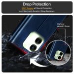 Shock Proof Flip Cover Back Case for Iqoo Z9X 5G | Magnetic Wallet Leather Case with Stand - Image 8