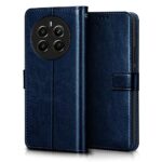 Shock Proof Flip Cover Back Case for Realme Narzo 70 | Magnetic Wallet Leather Case with Stand - Image 4