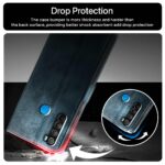 Shock Proof Flip Cover Back Case for Xiaomi Mi Redmi Note 8 | Magnetic Wallet Leather Case with Stand - Image 4