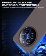 Slim Frameless Back Cover for Realme 12 Pro 5G | Realme 12 Pro Plus 5G | P1 Pro 5G | Ultra Thin Lightweight Design & Camera Protection | Soft Matte Silicone Flexible Mobile Case (Grey) - Image 8