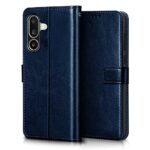 Shock Proof Flip Cover Back Case for Samsung Galaxy M36 5G | Magnetic Wallet Leather Case with Stand - Image 2