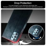 Shock Proof Flip Cover Back Case for Samsung Galaxy M32 5G | Magnetic Wallet Leather Case with Stand - Image 5