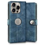 Shock Proof Flip Cover Back Case for Iphone 15 Pro | Magnetic Wallet Leather Case with Stand - Image 3